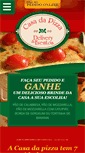 Mobile Screenshot of casadapizza.net